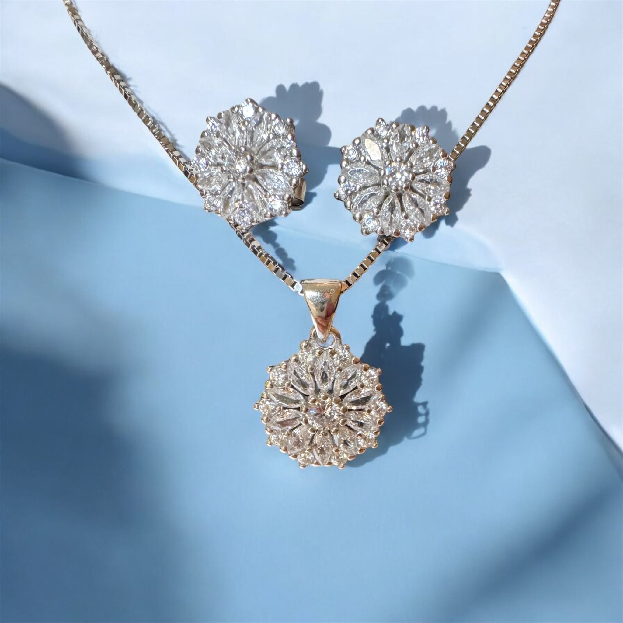 925 Silver Jewelry Set – Crafted to Shine with Timeless Beauty